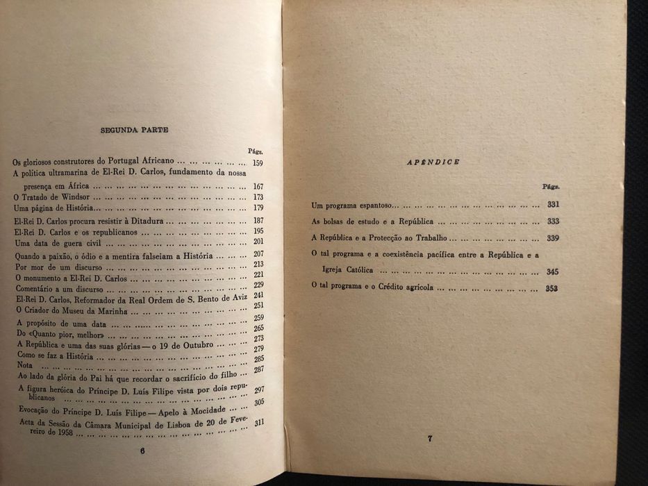 D. Carlos O Grande Caluniado / Monarquia do Norte 1919