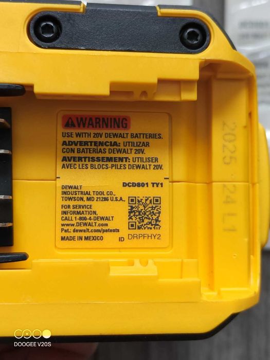 Dewalt DCD801 DCD806 20V MAX Brushless Drill Driver