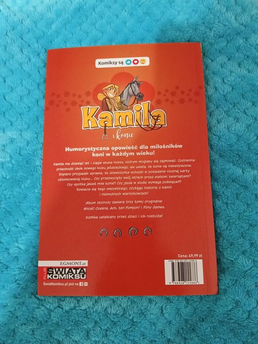 Komiks ,,Kamila i konie" tom 1