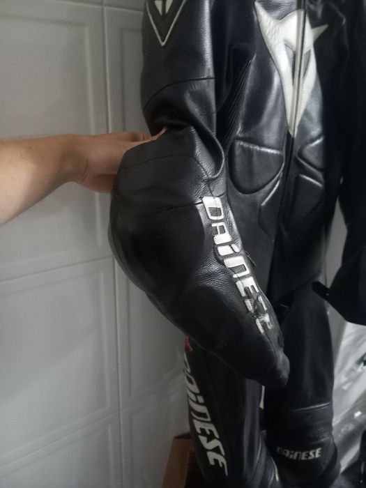 Fato de moto completo em pele Dainese