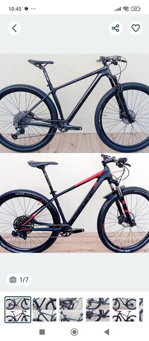 JF-Bikes Bicicletas Carbono 12v M 29 Trek procaliber/Cube reaction