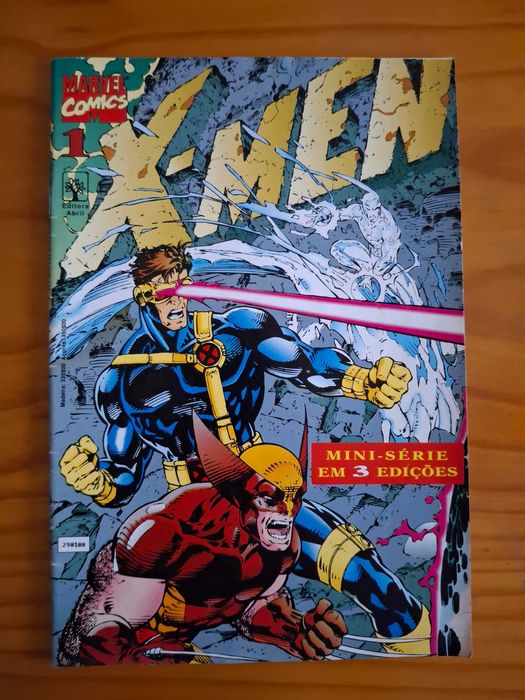 BD Marvel Comics X-Men (Mini Série em 3 volumes)