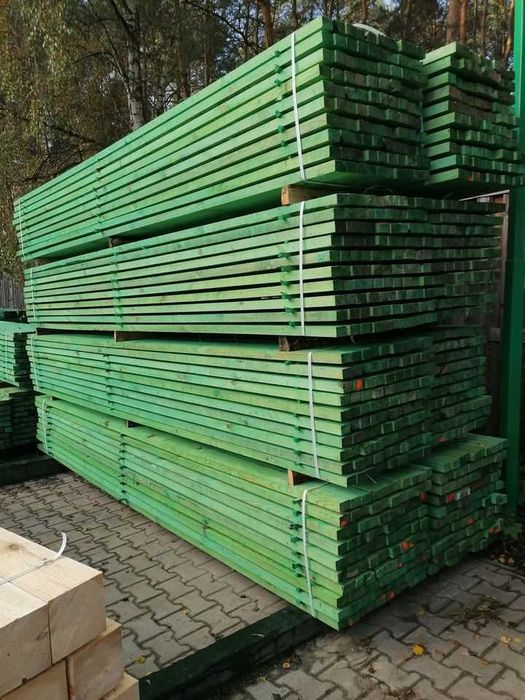 Łaty 6x4  łata długość 3m , 4 m  impregnowane transport