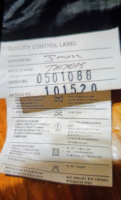 Motocyklowe skorzane spodnie  rozmiar 48