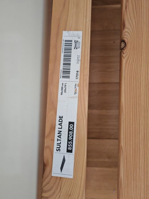 Estrado e colchão 200x90