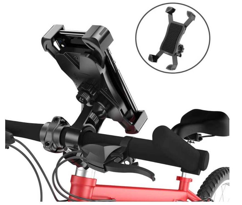 Fantigo uchwyt ROWEROWY mocny na motor iPhone Samsung Xioami GPS 360