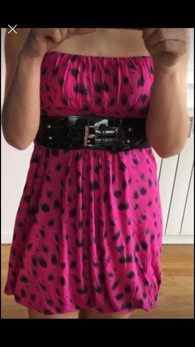 Vestido cai cai tigresa