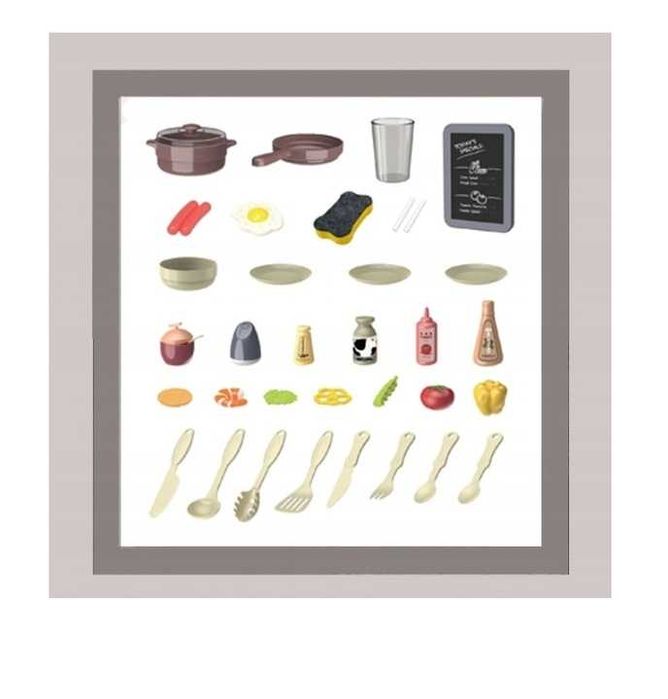 kuchnia dla dzieci dźwięki led woda generator pary dodatki okazja