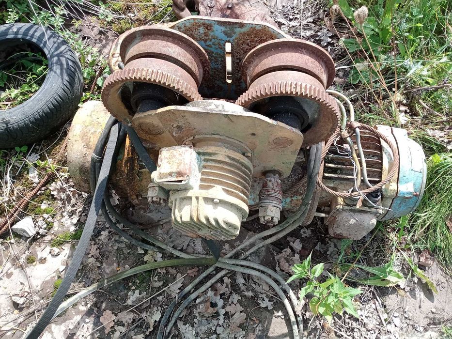 wózek do wciągarki balkancar suwnica kaset komplet