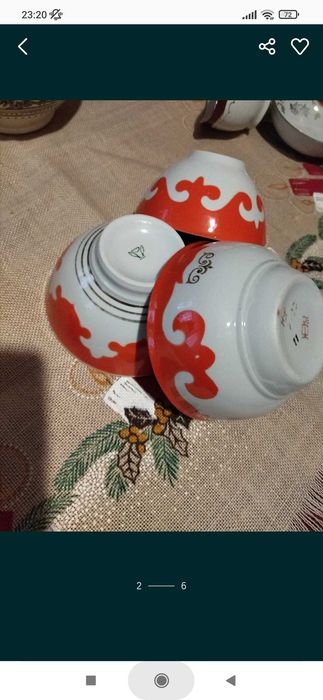 Рюмки,вазочка,сахарница,Полонное чайна цена30 грн