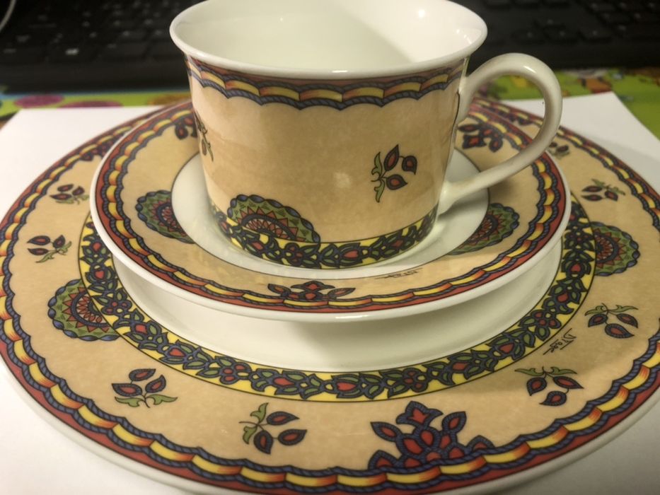 Hutschenreuther, Bone China serviço edição voyage Madras