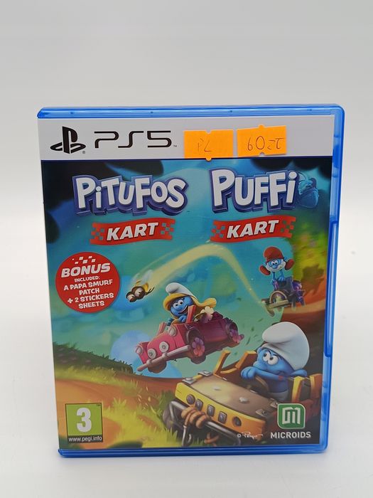 smurfs kart polskie napisy (ps5) playstation 5 (ps5) pudełkowa