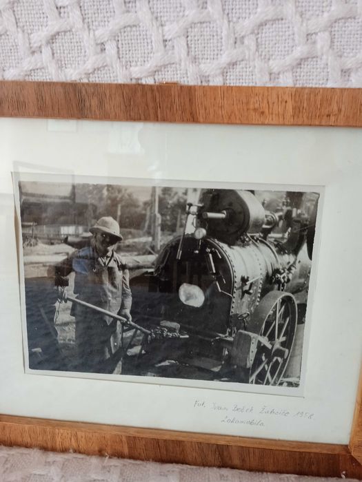 Lokomobila ,Žabciče 1958 stare fotografie