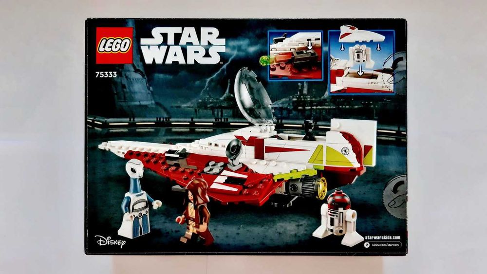 Lego Star Wars 75333 Obi-Wan Kenobi's Jedi Starfighter selado