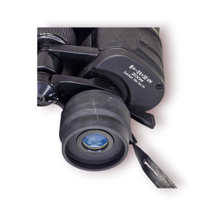 Binóculos TRONIC 8-24×50 com Zoom + Bolsa e Acessórios