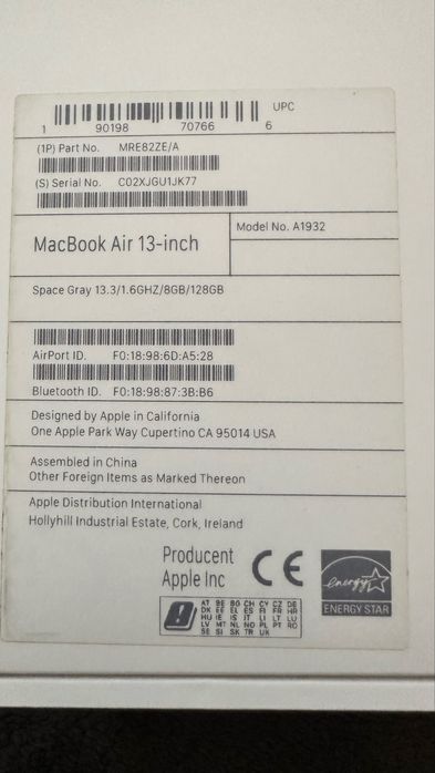 Sprzedam MacBook Air 13