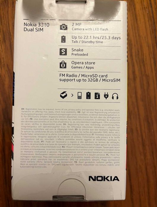 Nokia 3310 dual sim (para peças)