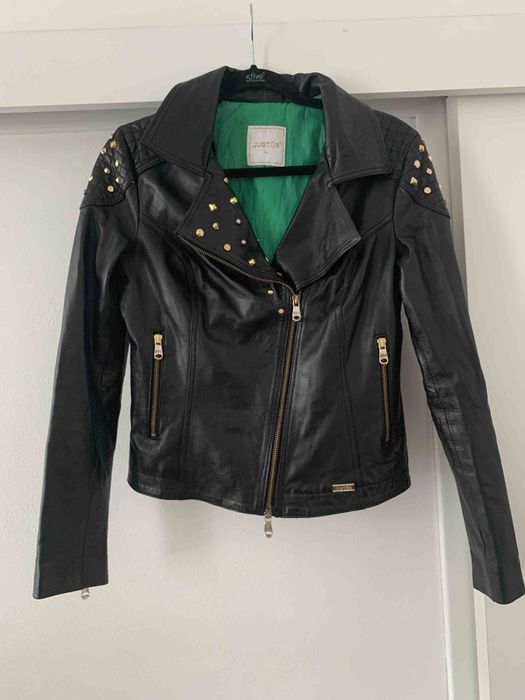 кожанная Куртка Justor Italy