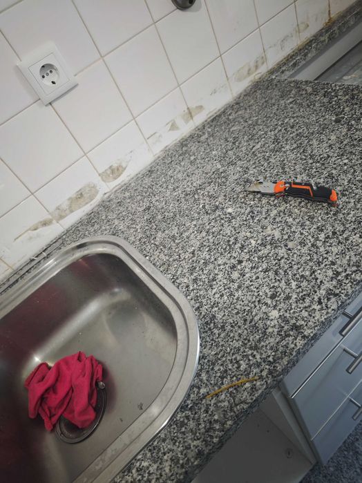 Granito Pedras salgadas cozinha 330 cm x 60 cm