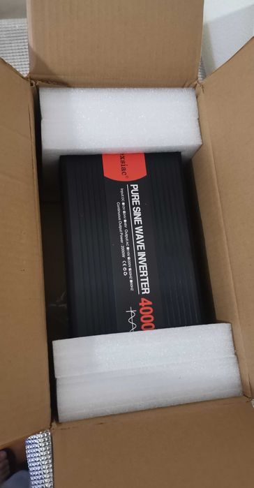 Inversor Onda Pura 24v para 220v Novo para Camião Sistema solar etc