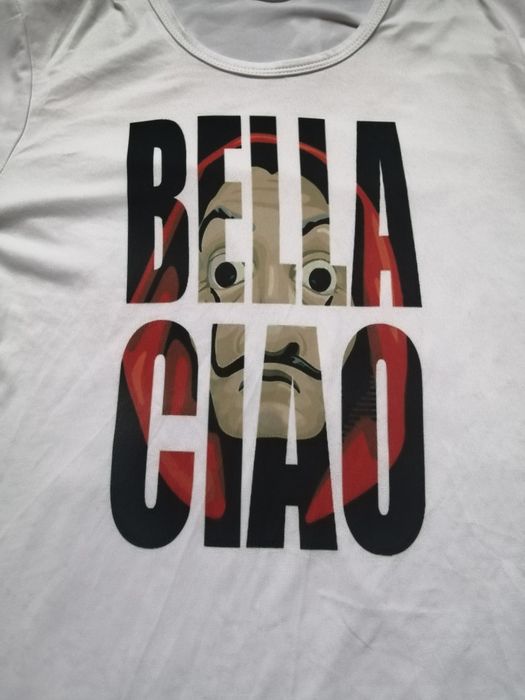 Biała bluzka bella ciao S/M
