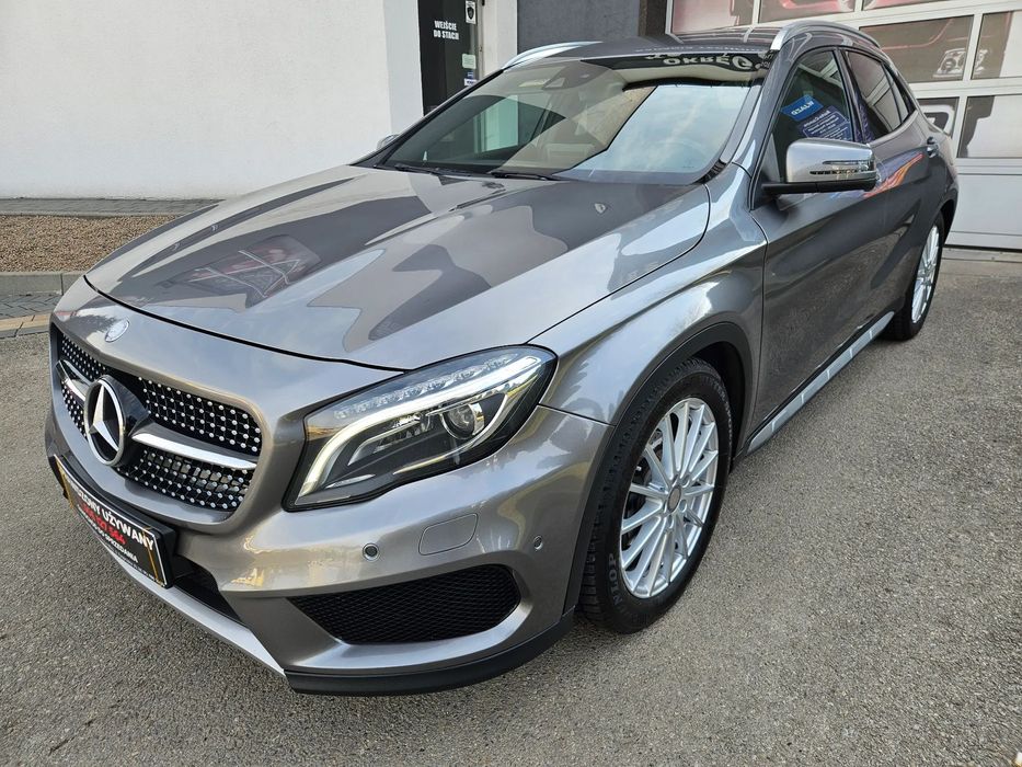 Mercedes-Benz GLA Wyjątkowo zadbany egzemplarz, 1.6 turbo benzyna, pełny pakiet AMG!