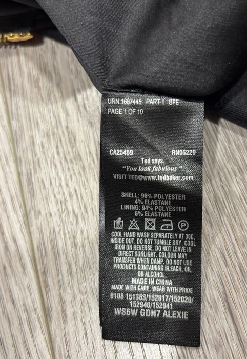 Ted Baker S 2 Женское платье сарафан футляр XS ted baker бакер бейкер