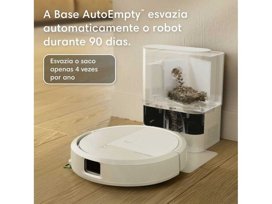 ARTIGO NOVO — Aspirador Robô iRobot Roomba 115 Combo Autoempty (Autonomia: 270 min - Branco)