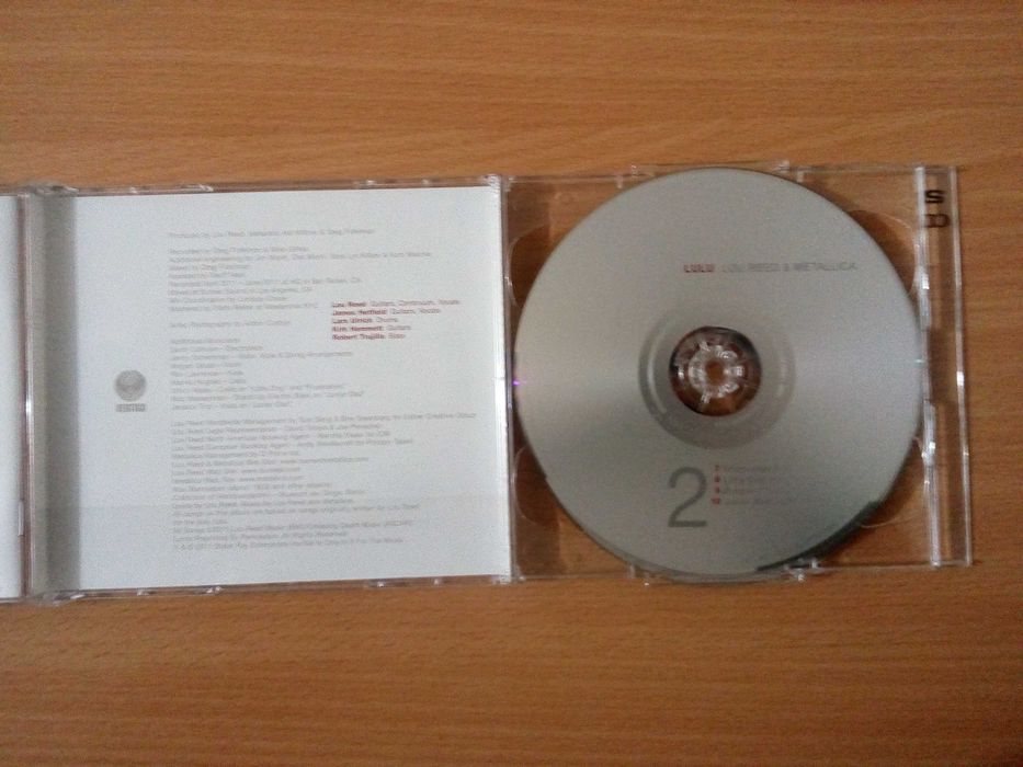LOU REED & METALLICA - Lulu 2 xCD ( 2011 )
