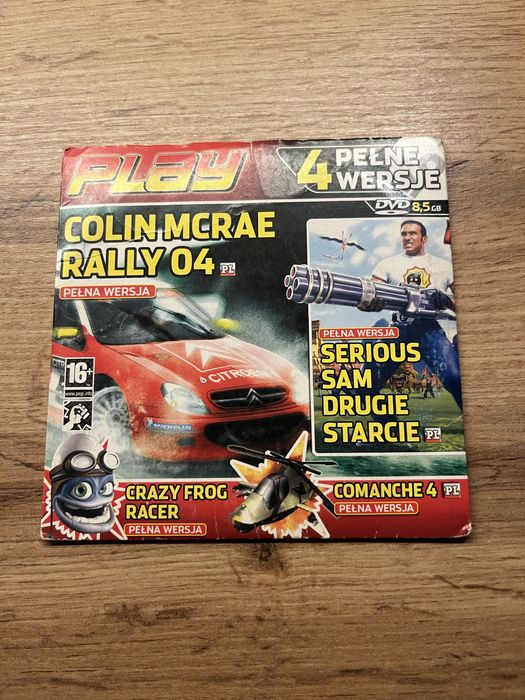 DVD Play 4 Pełne wersję gier