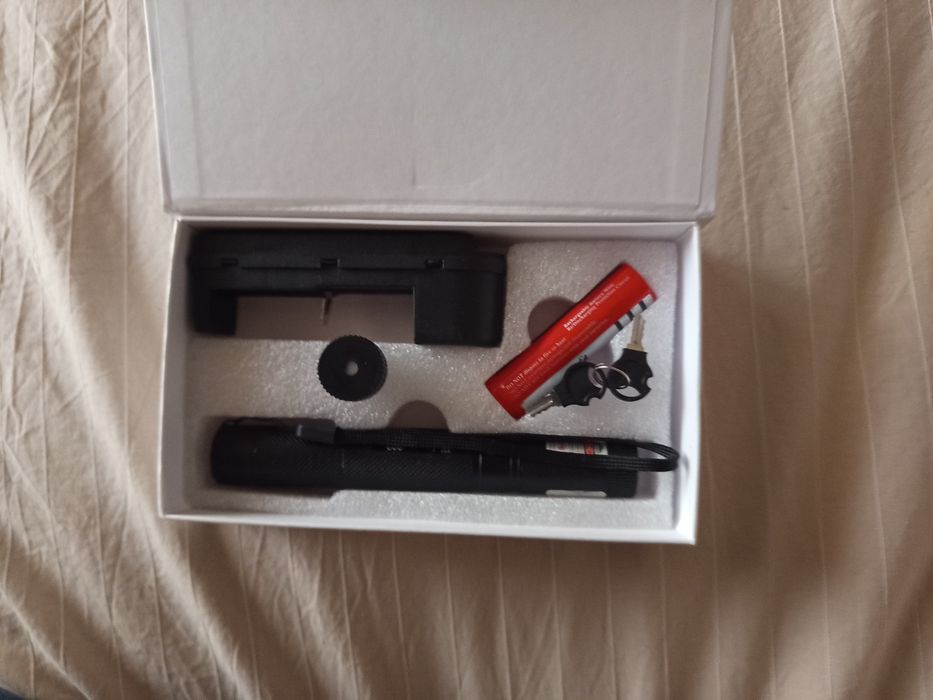 Laser Pointer com chave de segurança