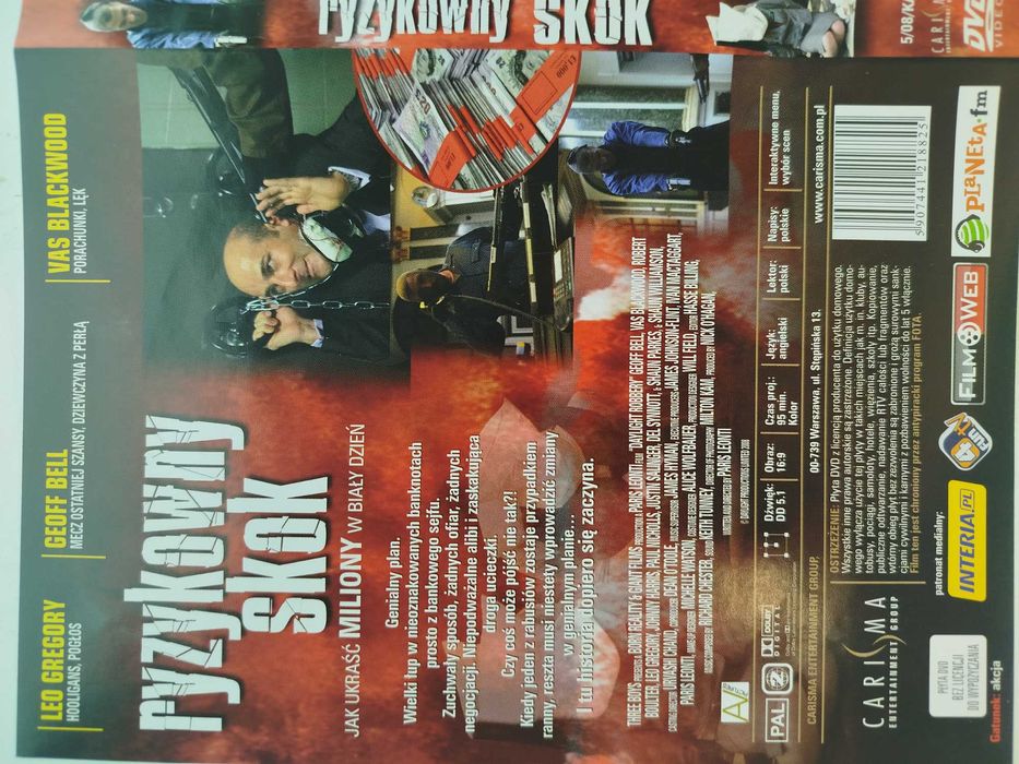 Ryzykowny Skok DVD Leonti Gregory Bell Blackwood