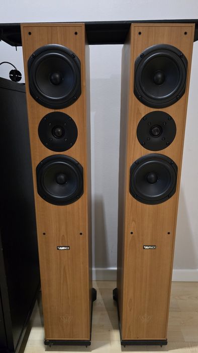 Kino domowe Onkyo 602e sub Paradigm 1000v3,  kolumny Avance Omega 503 mk2