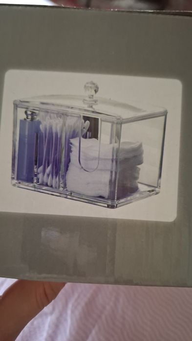 Органайзер косметика ватные диски палочки