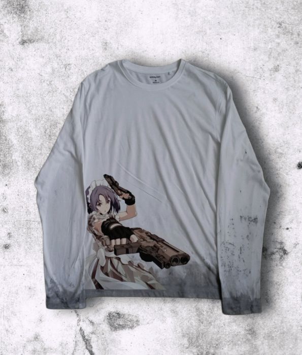 лонгслів кастом в стилі opium | archive | y2k