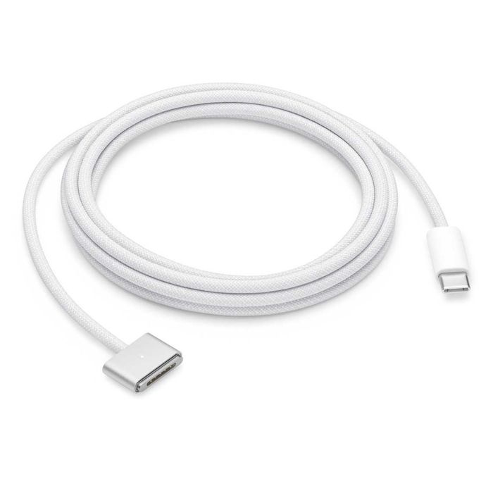 Cabo para carregador macbook USB‑C para MagSafe 3 (2 m) - Prateado
