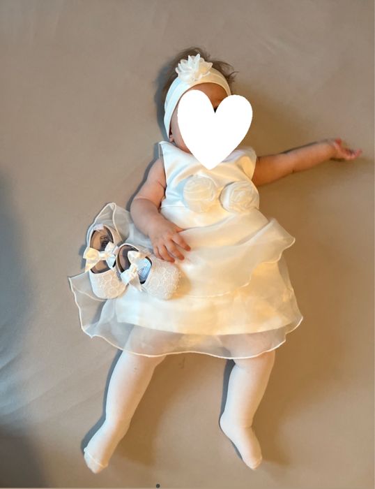 Zestaw do chrztu dla dziewczynki