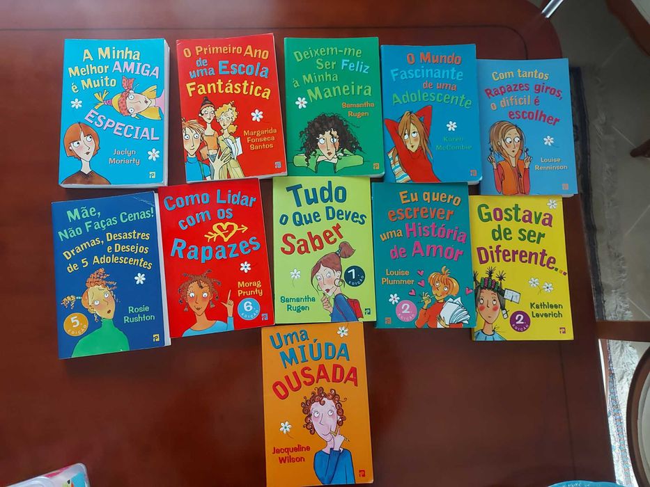 Venda de 10 livros "Clube das Amigas" Editorial Presença