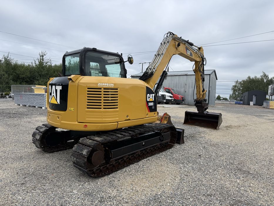 Minikoparka Caterpillar CAT 308 E2 CR z Niemiec łyżka hydrauliczna 8ton