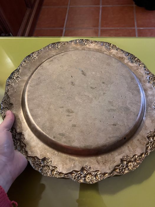 Prato e terrina antiga
