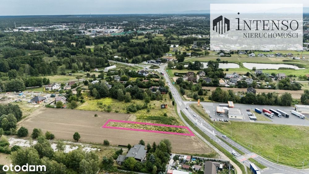 Działka usługowa | Szybki dojazd do centrum i A1