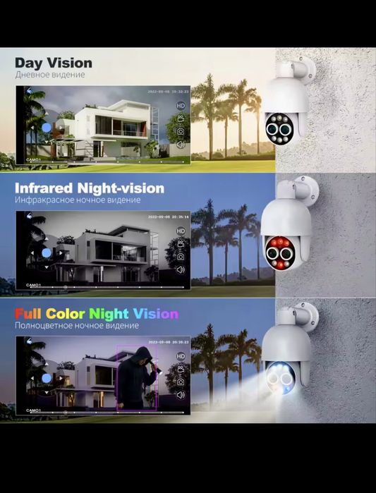 Kamera IP Techage HD 8MP POE