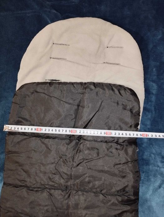 Зимовий дитячий конверт в коляску 80см