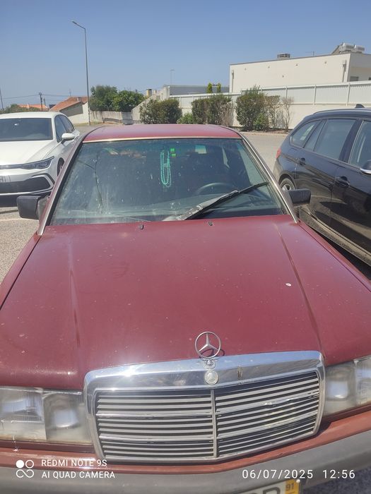 Renting Mercedes 190d