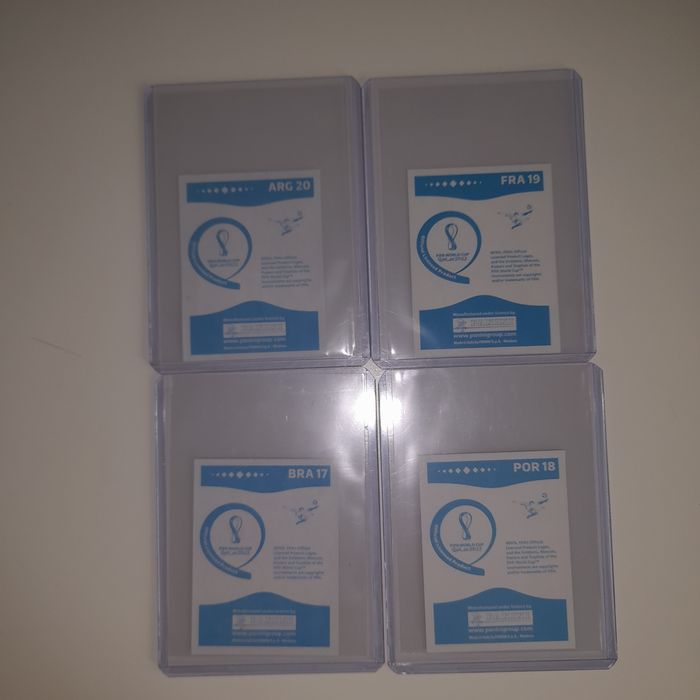 Cromos de varios mundiais