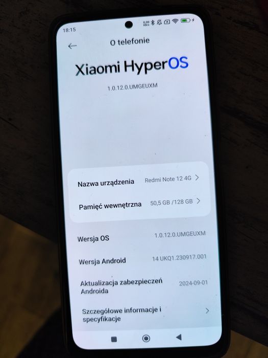 Smartfon Redmi Note 12