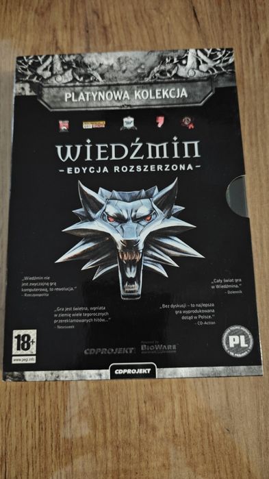 Gra PC Wiedźmin Edycja Rozszerzona Platynowa kolekcja