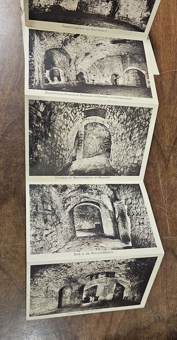 Przedwojenne Widokówki/Pocztówki - Burg Sparrenberg, 7szt.