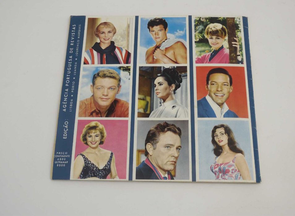 Caderneta Artistas de Cinema 1965 (raridade)