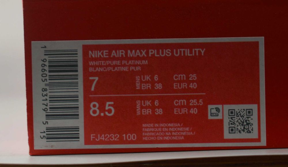 Nike Air Max Plus Utility FJ4232 rozmiar 40